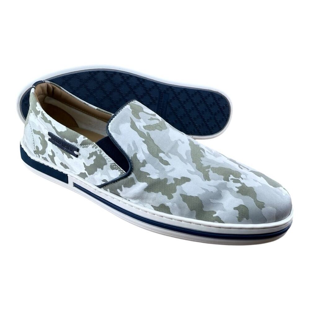 Galizio Torresi Slipper Men’s Camo Canvas Casual shoes Size US 9|42 EU